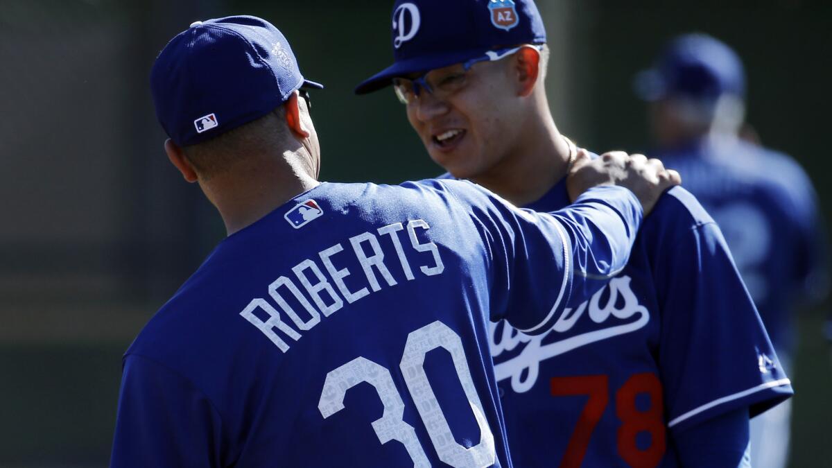 Dodgers Dugout It s time to bring up Julio Urias Los Angeles Times